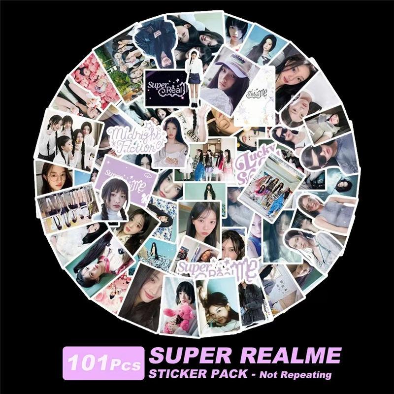ILLITグッズ シール シールセット 101枚 アイリット SUPER REAL ME ス