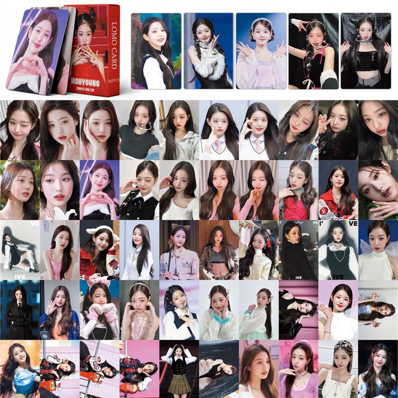 WonYoungグッズ フォト カード 55枚 セット IVE トレカ ウォニョン 写真 フォトカード K-POP 韓国 アイドル JANG WONYOUNG 応援 小物 LOMOカード |  | 01