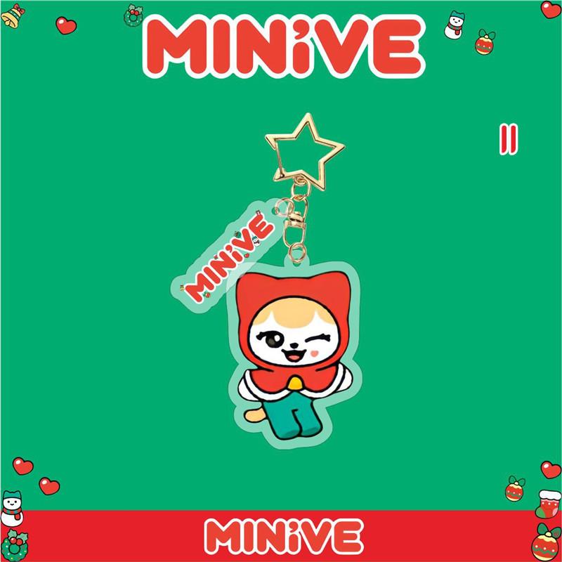 IVEグッズ MINIVE キーリング プラスチック アイヴ キーホルダー グッズ キーチェーン アクセサリー 携帯 鍵 自動車飾り おしゃれ 小物 飾り クリスマス |  | 24