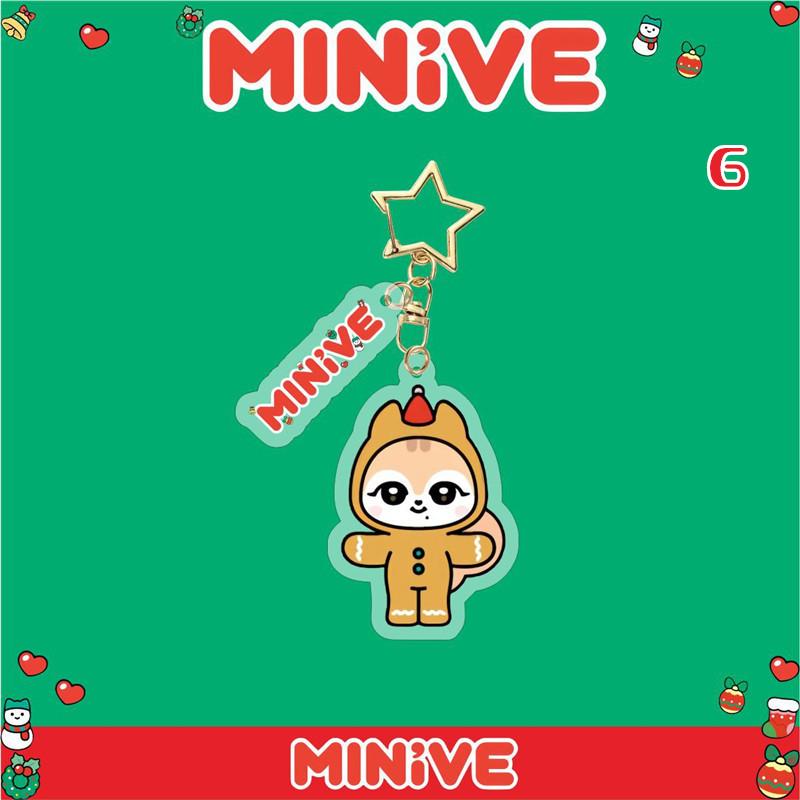 IVEグッズ MINIVE キーリング プラスチック アイヴ キーホルダー グッズ キーチェーン アクセサリー 携帯 鍵 自動車飾り おしゃれ 小物 飾り クリスマス |  | 19