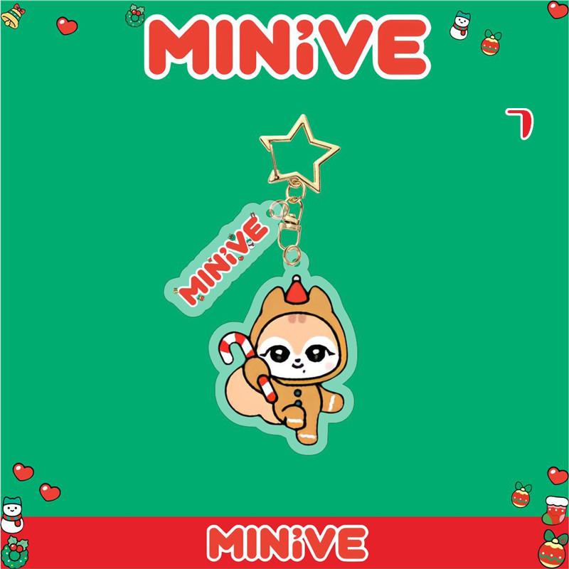 IVEグッズ MINIVE キーリング プラスチック アイヴ キーホルダー グッズ キーチェーン アクセサリー 携帯 鍵 自動車飾り おしゃれ 小物 飾り クリスマス |  | 20