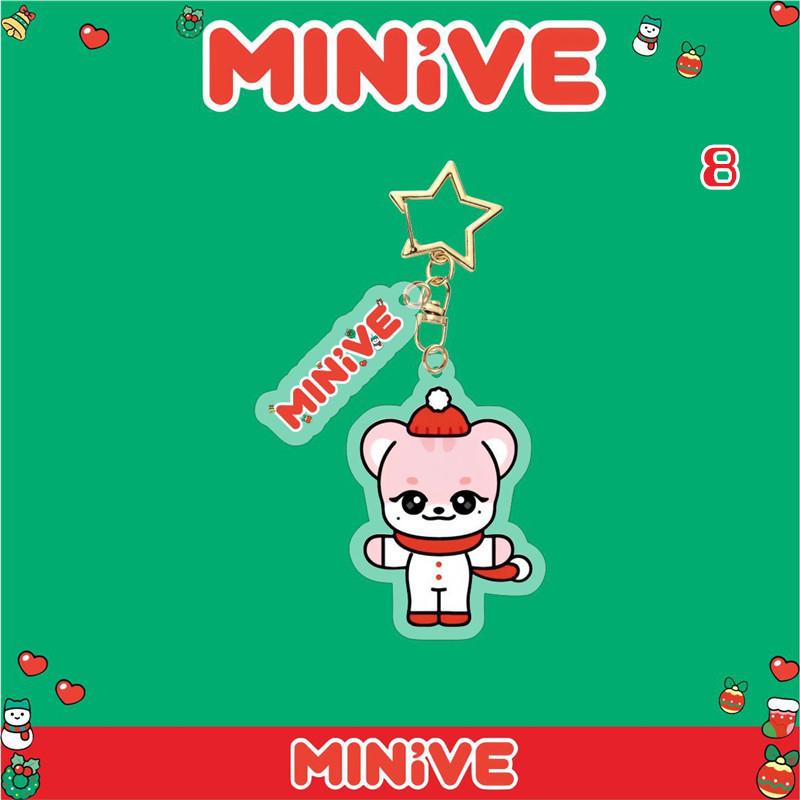 IVEグッズ MINIVE キーリング プラスチック アイヴ キーホルダー グッズ キーチェーン アクセサリー 携帯 鍵 自動車飾り おしゃれ 小物 飾り クリスマス |  | 21