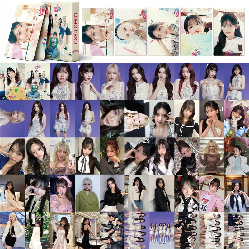 IVEグッズ フォト カード 55枚 セット トレカ アイヴ 写真 全員 フォトカード K-POP 韓国 アイドル Colorful Days with IVE 応援 小物 LOMOカード Wonyoung |  | 01