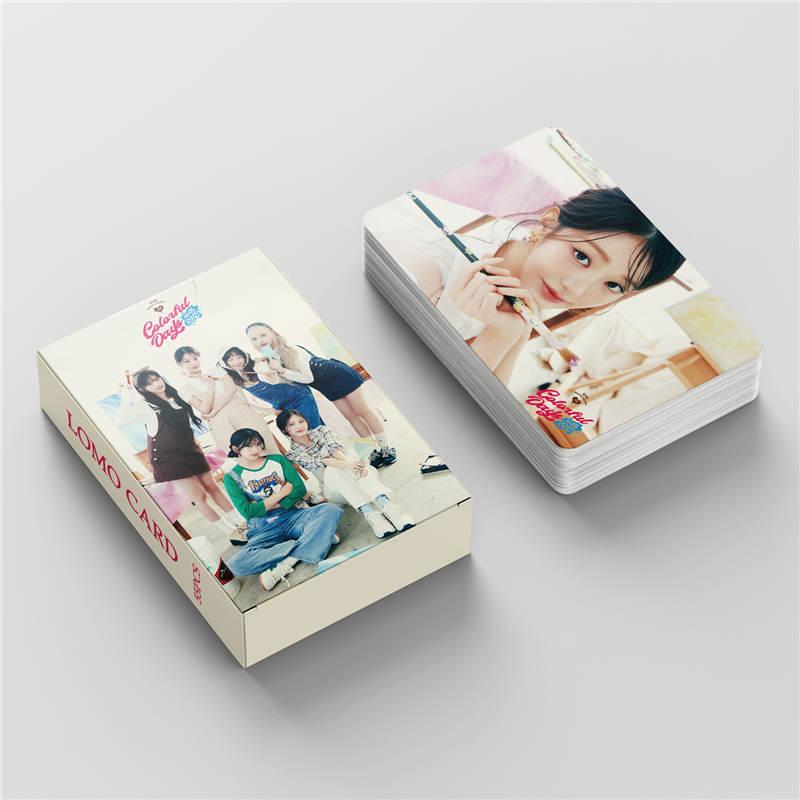 IVEグッズ フォト カード 55枚 セット トレカ アイヴ 写真 全員 フォトカード K-POP 韓国 アイドル Colorful Days with IVE 応援 小物 LOMOカード Wonyoung |  | 09
