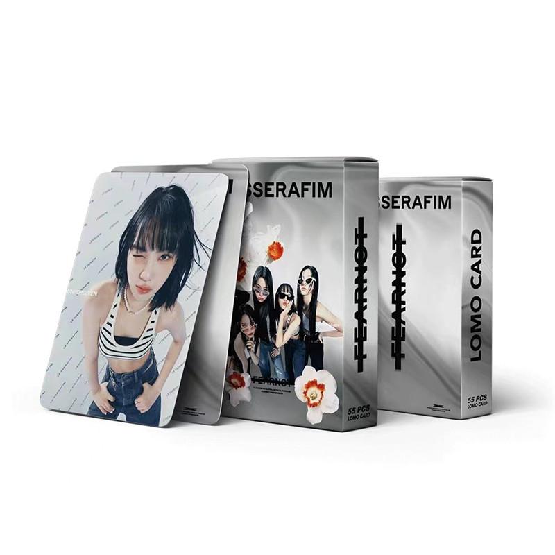 LE SSERAFIMグッズ フォト カード 55枚 セット トレカ ルセラフィム 写真 全員 フォトカード K-POP 韓国 アイドル FEARNOT 応援 小物 LOMOカード |  | 02