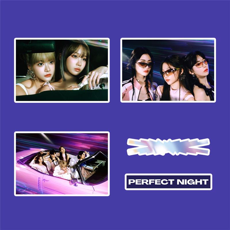 LE SSERAFIMグッズ シール シールセット 94枚 ルセラフィム Perfect Night スティッカー 手帳 韓流 KPOP アイドル 写真 応援 小物 全員 |  | 04