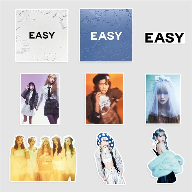 LE SSERAFIMグッズ シール シールセット 101枚 ルセラフィム EASY ス