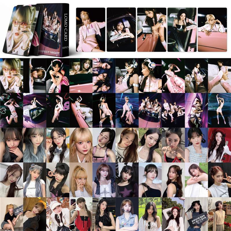 LE SSERAFIMグッズ フォト カード 55枚 セット トレカ ルセラフィム 写真 全員 フォトカード K-POP 韓国 アイドル Perfect Night 応援 小物 LOMOカード |  | 01