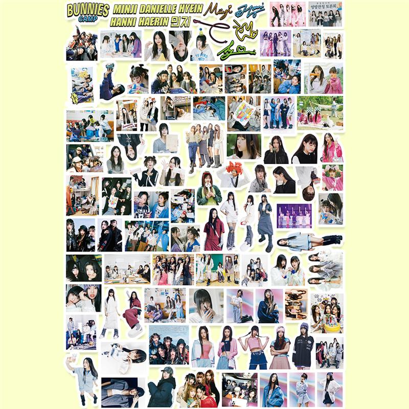 New Jeansグッズ シール シールセット 101枚 ニュージーンス Bunnies