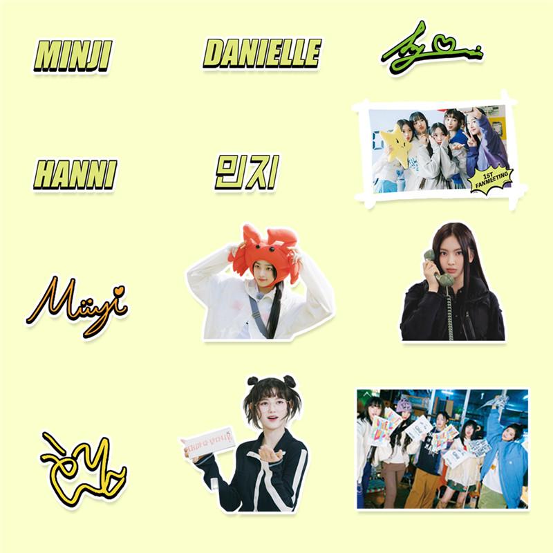 Essential ロッテ　New jeans シール　セット ロッテNEWイタガムmeets NewJeansスペシャルシールシート2種セット