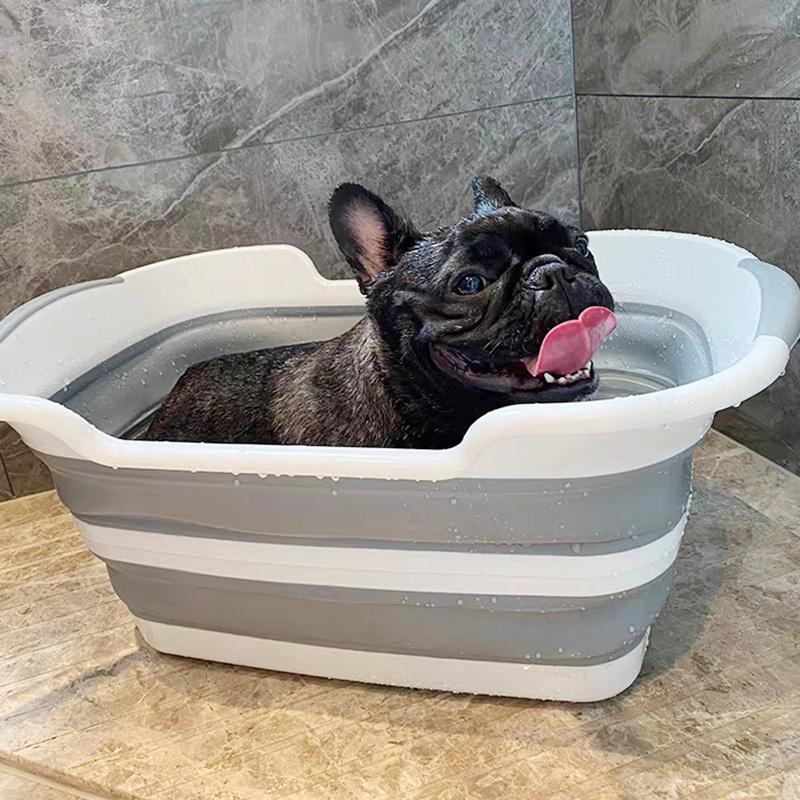 犬 お風呂 グッズ ペッドバス 折りたたみたらい 犬用バスグッズ ベビー