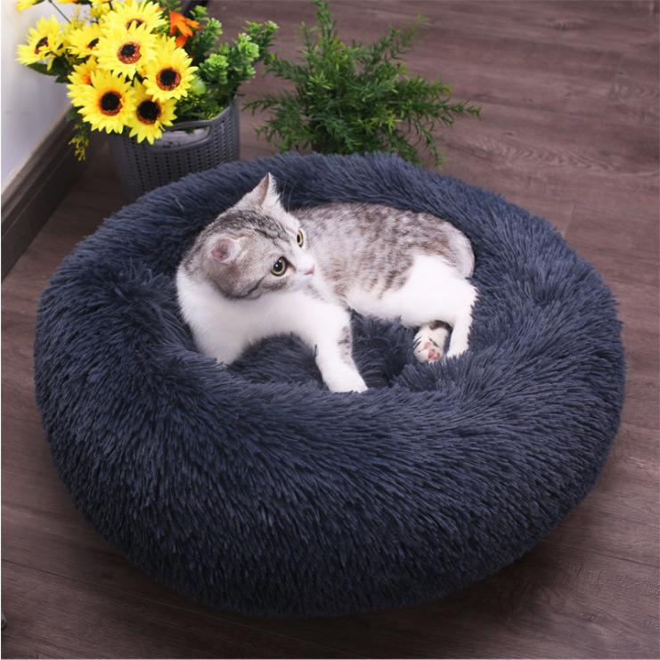 ペットベッド 直径60-70cm 中型犬 16色 ペット用品 ネコ ベッド 室内