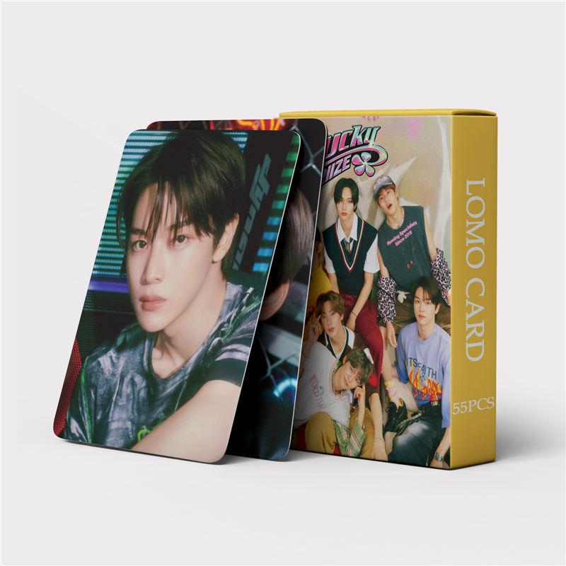 RIIZEグッズ フォト カード 55枚 セット トレカ ライズ 写真 全員 フォトカード K-POP 韓国 アイドル Lucky 応援 小物 LOMOカード BRIIZE WONBIN SHOTARO |  | 08