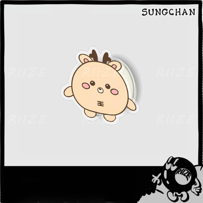 2番目半額 RIIZEグッズ スマホホルダー 携帯ホルダー アクリル ライズ キャラクター 貼り付け ホルダー グッズ アクセサリー スマホスタンド 伸縮可 小物 BRIIZE |  | 10