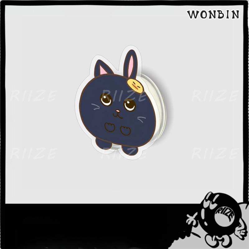 2番目半額 RIIZEグッズ スマホホルダー 携帯ホルダー アクリル ライズ キャラクター 貼り付け ホルダー グッズ アクセサリー スマホスタンド 伸縮可 小物 BRIIZE |  | 11