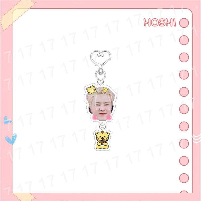 2番目半額 SEVENTEENグッズ キーリング アクリル セブンティーン