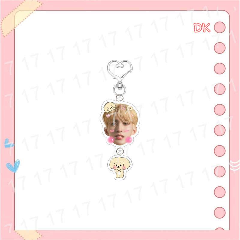 2番目半額 SEVENTEENグッズ キーリング アクリル セブンティーン