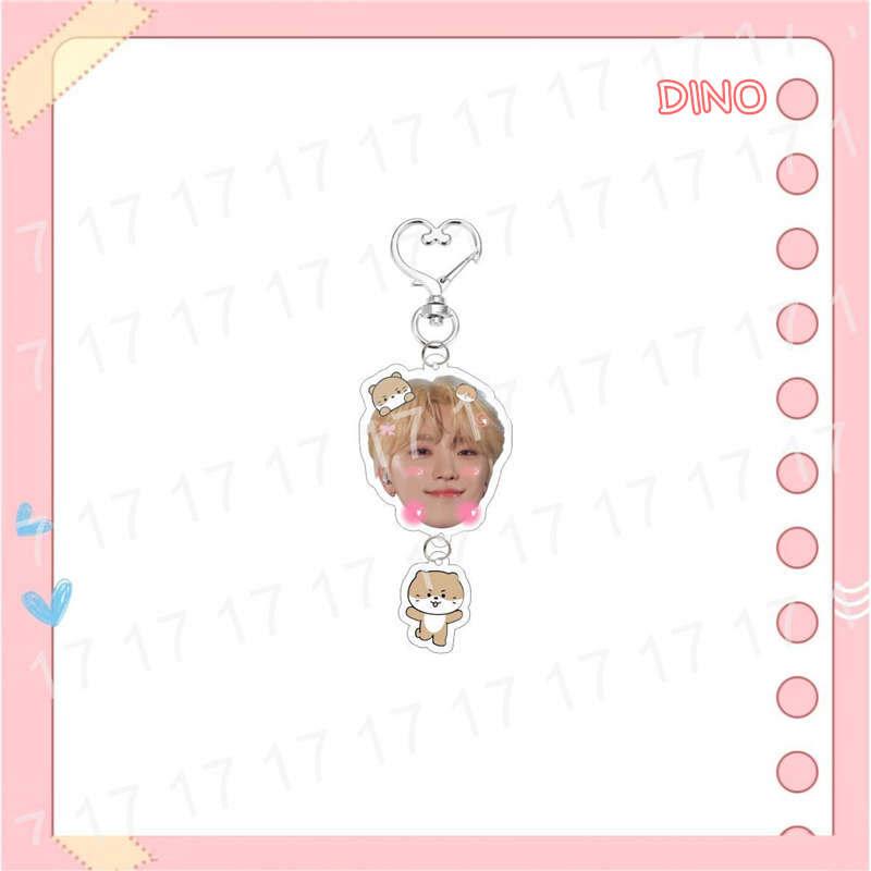 2番目半額 SEVENTEENグッズ キーリング アクリル セブンティーン