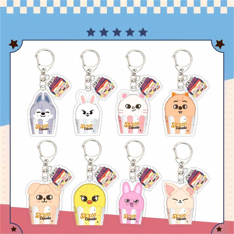 2番目半額 Stray Kidsグッズ SKZ アクリル キーリング SKZOO 2番目半額 Stray Kidsグッズ SKZ アクリル キーリング SKZOO