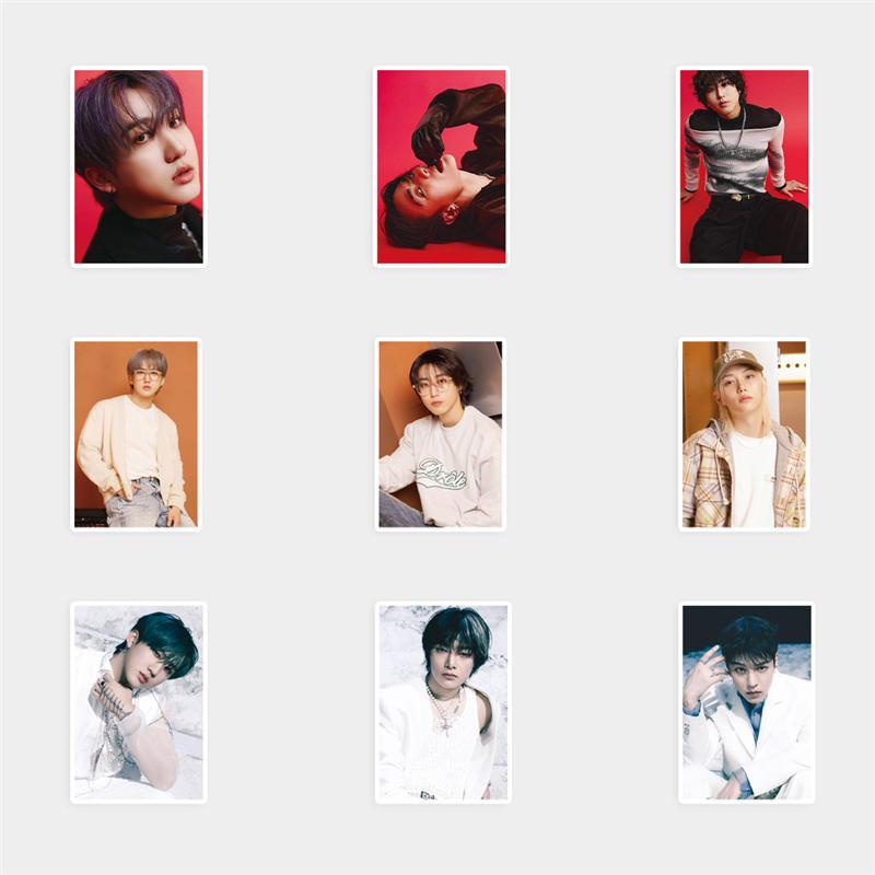 Stray Kids ALLトレカ、ステッカーセット Stray Kidsグッズ ギフトボックス フォトカード テープ トレカ 写真 K