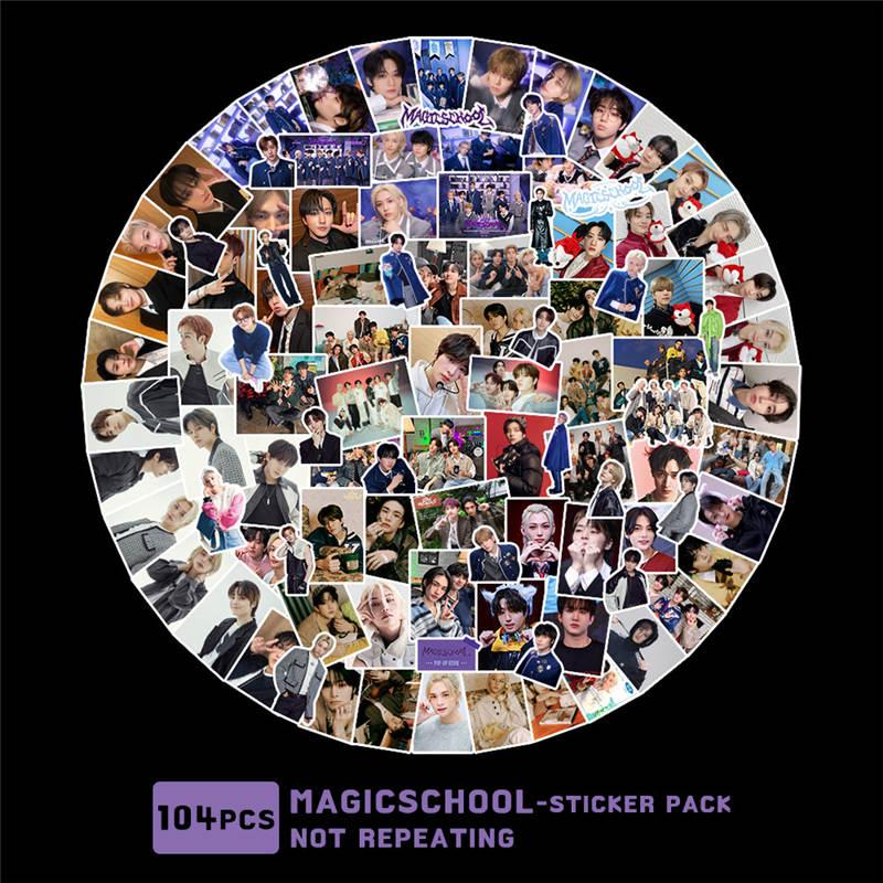 Stray Kidsグッズ シール シールセット 104枚 ストレイキッズ MAGIC