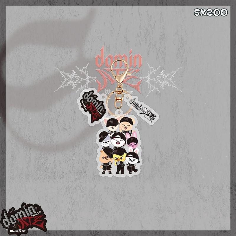 2番目半額 Stray Kidsグッズ SKZ アクリル キーリング SKZOO ストレイ