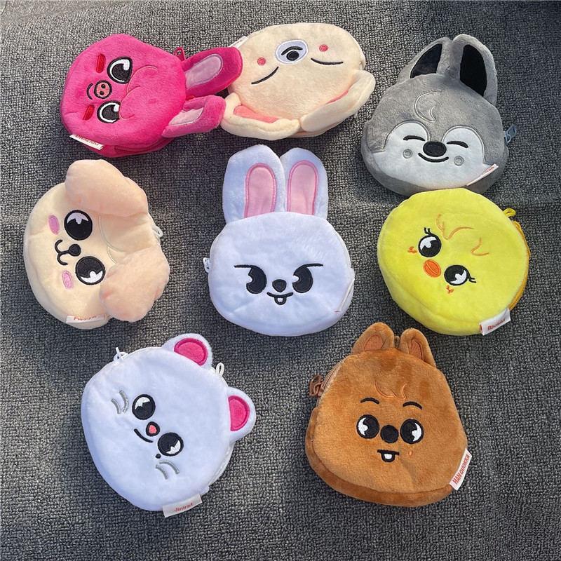 Stray kidsグッズ SKZOO グッズ 財布 アクセサリー 化粧ポーチ