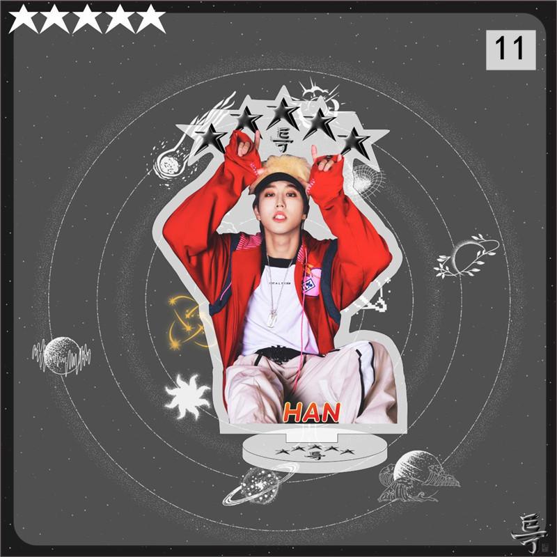 2番目半額 Stray Kidsグッズ 5-STAR アクリルスタンド 写真立て 卓上