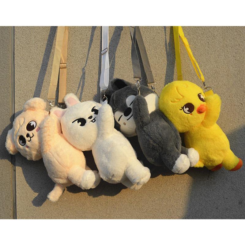 Stray kidsグッズ ショルダーバッグ SKZOO ミニバッグ キャラクター