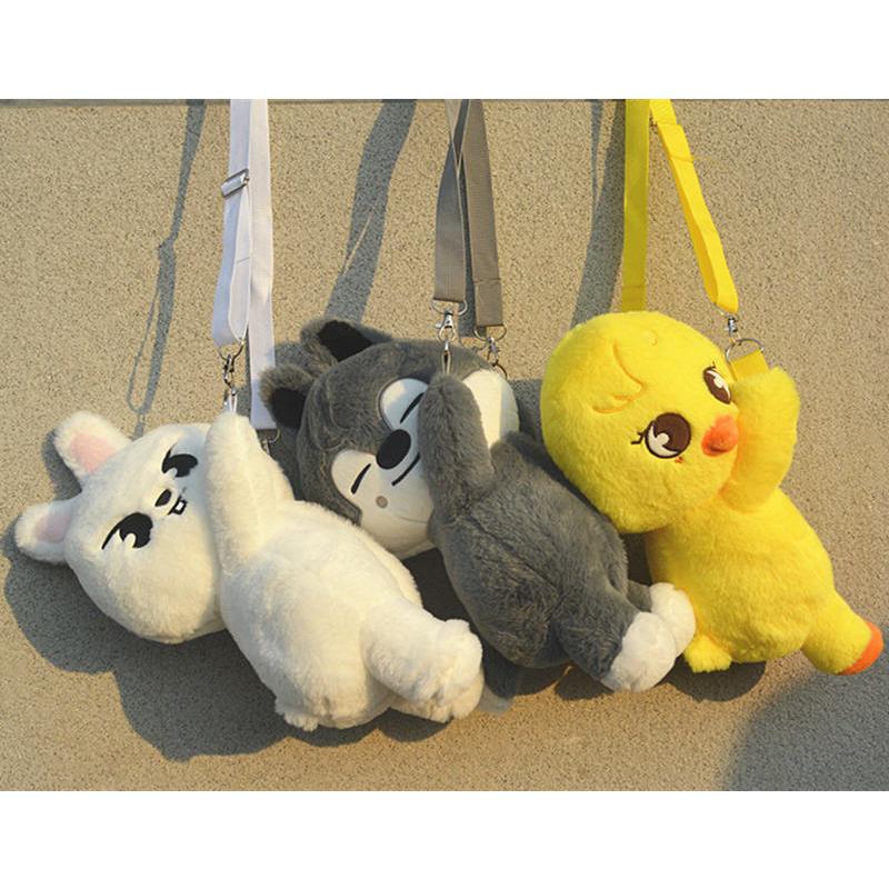 Stray kidsグッズ ショルダーバッグ SKZOO ミニバッグ キャラクター