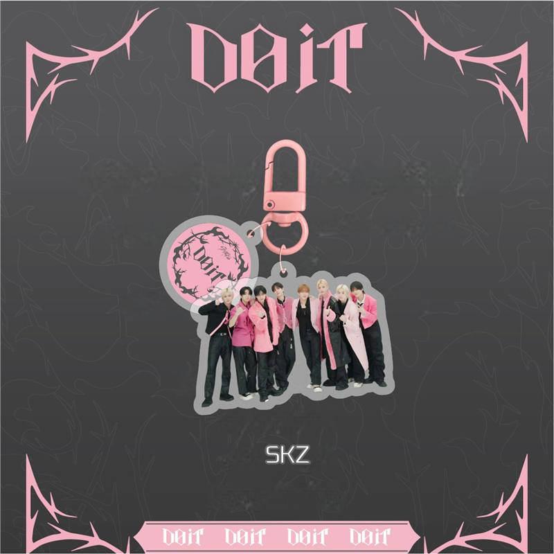 2番目半額 Stray Kidsグッズ SKZ キーリング DO IT アクリル ストレイ