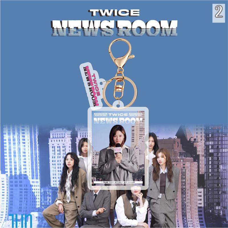 2番目半額 TWICEグッズ キーリング NEWS ROOM アクリル トゥワイス キーホルダー グッズ キーチェーン アクセサリー 携帯 鍵 自動車飾り 小物 飾り ONCE |  | 12