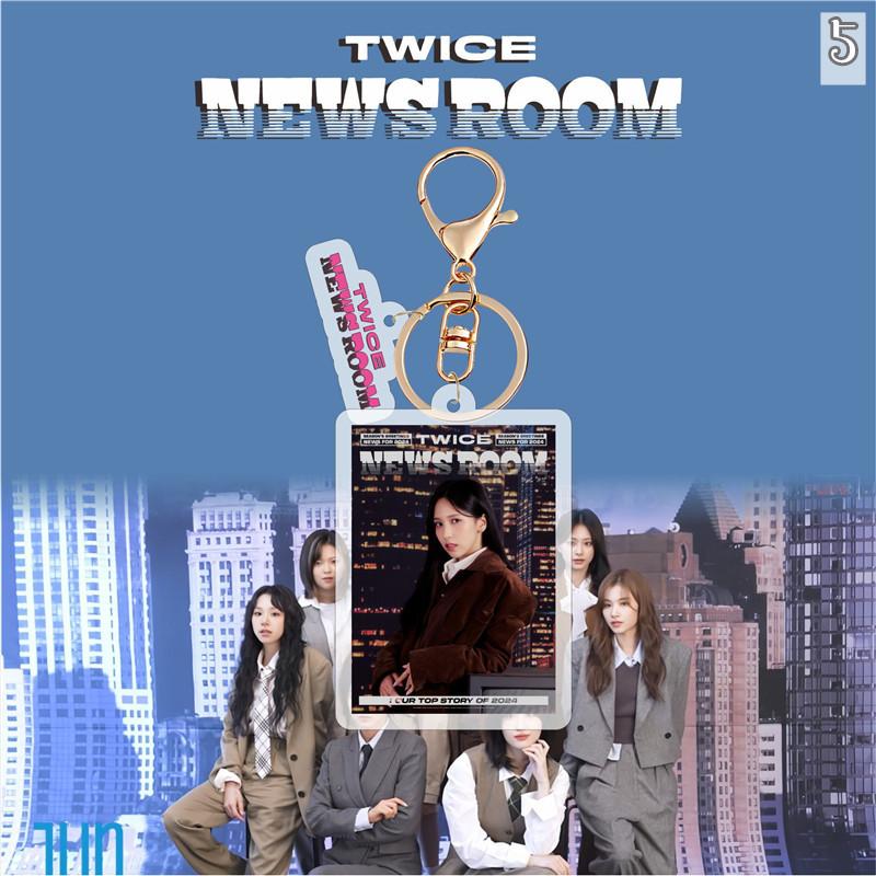 2番目半額 TWICEグッズ キーリング NEWS ROOM アクリル トゥワイス キーホルダー グッズ キーチェーン アクセサリー 携帯 鍵 自動車飾り 小物 飾り ONCE |  | 15