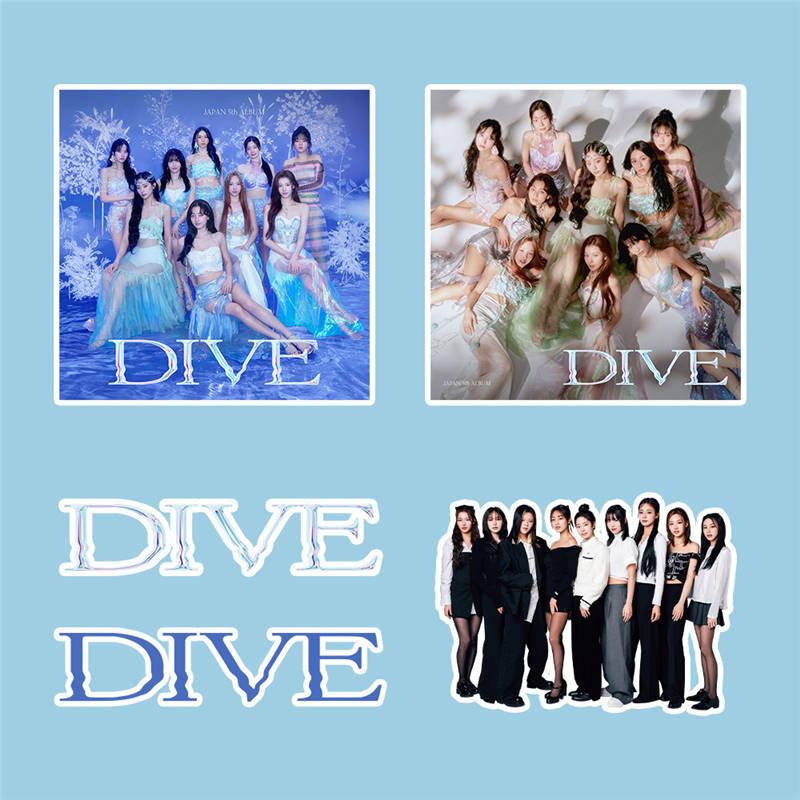 TWICEグッズ シール シールセット 94枚 トゥワイス DIVE スティッカー