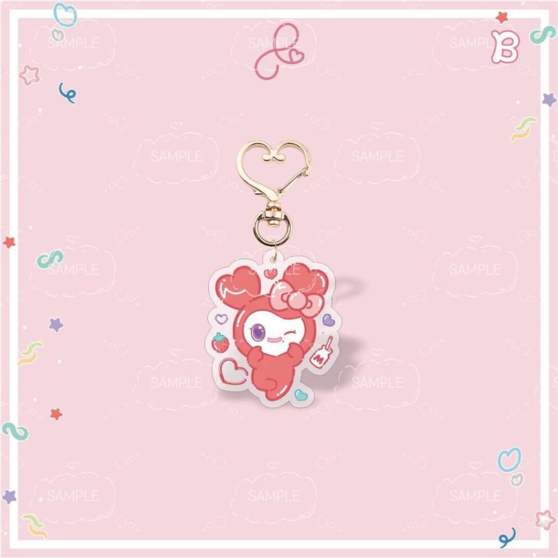 2番目半額 TWICEグッズ キーリング アクリル キャラクター ラブリー