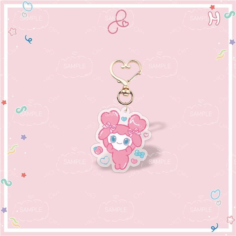 2番目半額 TWICEグッズ キーリング アクリル キャラクター ラブリー