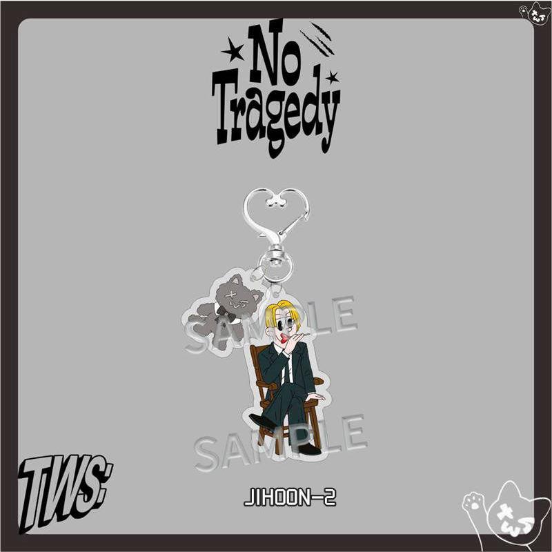 2番目半額 TWSグッズ No Tragedy キーリング トゥアス アクリル キーホルダー グッズ キーチェーン アクセサリー 携帯 鍵 自動車飾り おしゃれ 小物 飾り TWS |  | 30