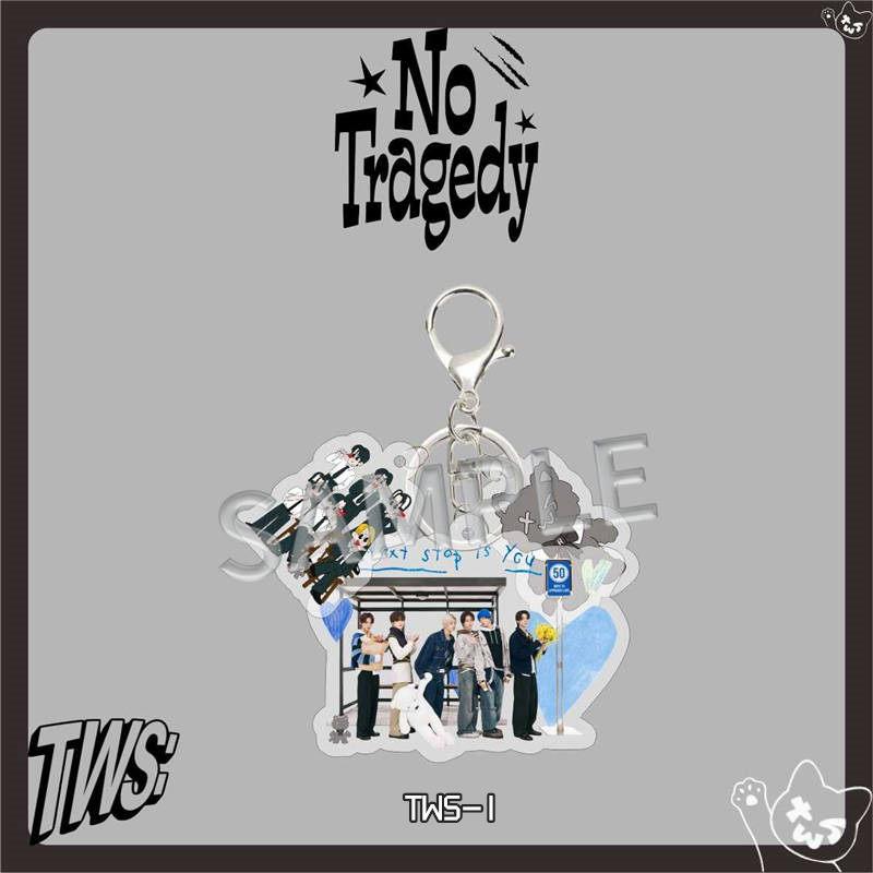 2番目半額 TWSグッズ No Tragedy キーリング トゥアス アクリル キーホルダー グッズ キーチェーン アクセサリー 携帯 鍵 自動車飾り おしゃれ 小物 飾り TWS |  | 31