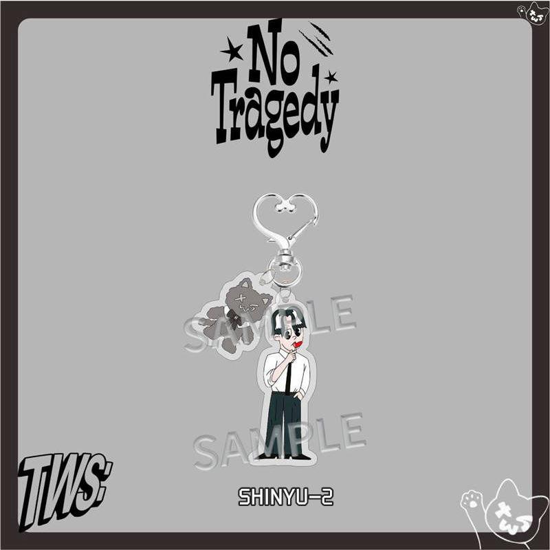 2番目半額 TWSグッズ No Tragedy キーリング トゥアス アクリル キーホルダー グッズ キーチェーン アクセサリー 携帯 鍵 自動車飾り おしゃれ 小物 飾り TWS |  | 20