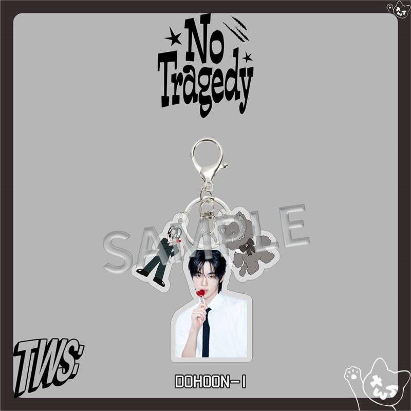 2番目半額 TWSグッズ No Tragedy キーリング トゥアス アクリル キーホルダー グッズ キーチェーン アクセサリー 携帯 鍵 自動車飾り おしゃれ 小物 飾り TWS |  | 23