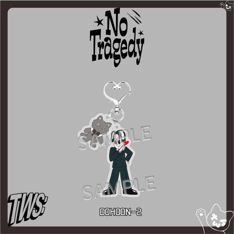 2番目半額 TWSグッズ No Tragedy キーリング トゥアス アクリル キーホルダー グッズ キーチェーン アクセサリー 携帯 鍵 自動車飾り おしゃれ 小物 飾り TWS |  | 24