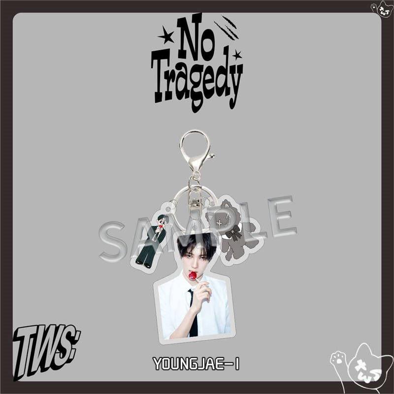 2番目半額 TWSグッズ No Tragedy キーリング トゥアス アクリル キーホルダー グッズ キーチェーン アクセサリー 携帯 鍵 自動車飾り おしゃれ 小物 飾り TWS |  | 25