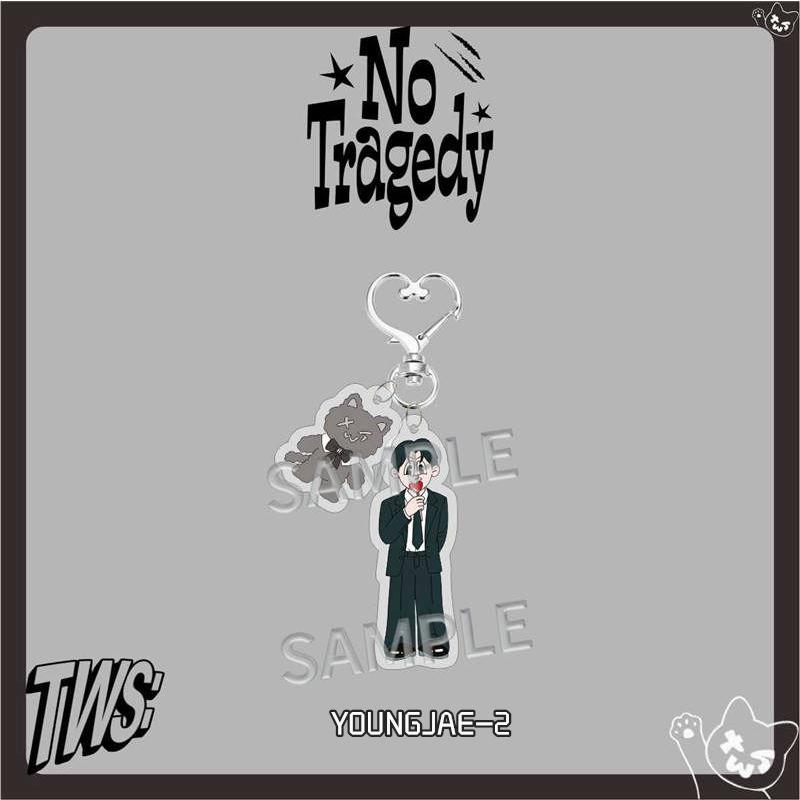 2番目半額 TWSグッズ No Tragedy キーリング トゥアス アクリル キーホルダー グッズ キーチェーン アクセサリー 携帯 鍵 自動車飾り おしゃれ 小物 飾り TWS |  | 26