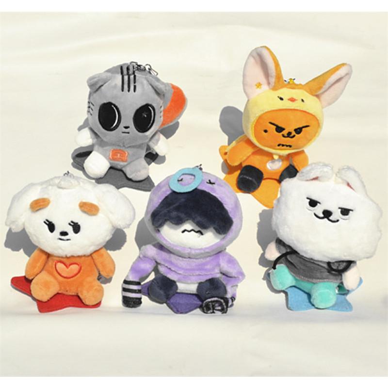 TXT プルバトゥ キーリング マスコット セット Kpop Idol TXT PPULBATU Plush Keyring Keychains TOMORROW X TOGETHER