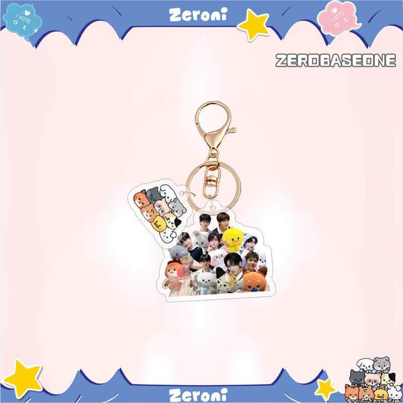 ZEROBASEONEグッズ ZERONI キーリング アクリル ZB1 キーホルダー ゼロベースワン グッズ キーチェーン アクセサリー 携帯 鍵 自動車飾り 小物 キャラクター |  | 11