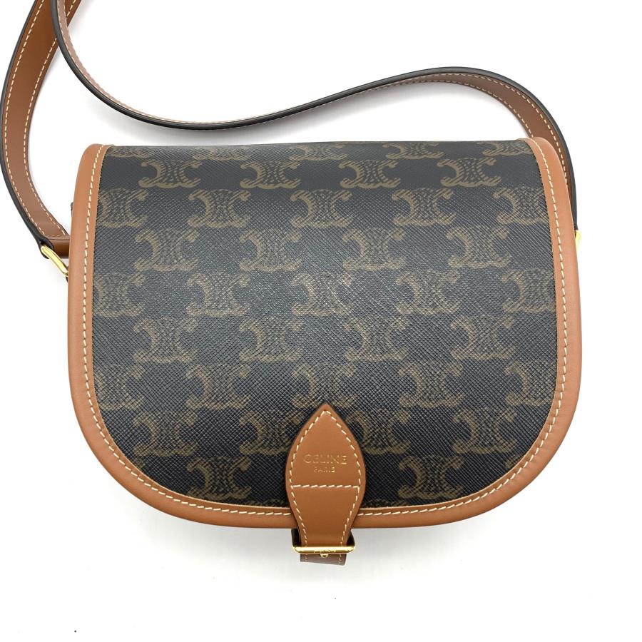 セリーヌ CELINE ショルダーバッグ ブラウン レディース 19150 