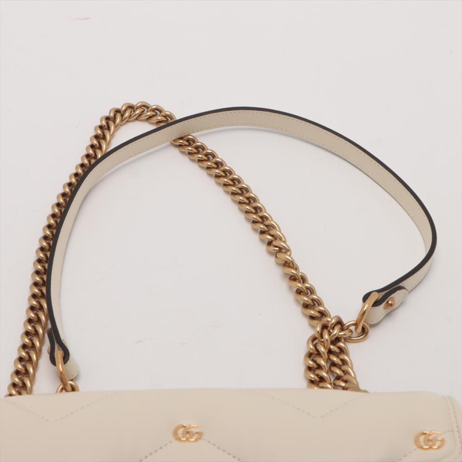 GUCCI グッチ GGマーモント 443497 レザー チェーンショルダー GUCCI グッチ GGマーモント 443497 レザー チェーンショルダー
