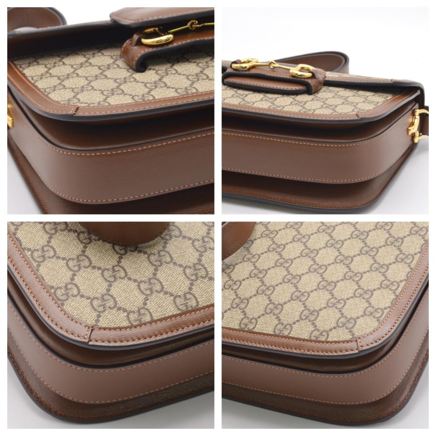 GUCCI グッチ ホースビット1955 GGスプリーム 602204 PVC×レザー