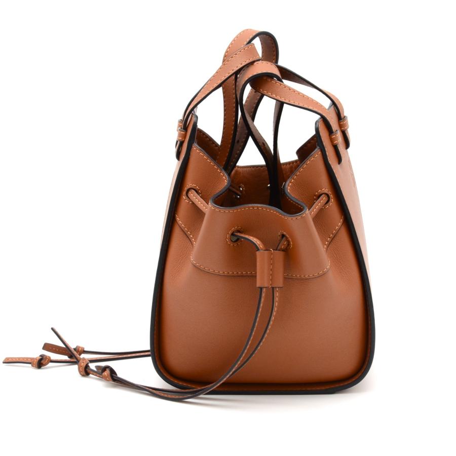 LOEWE ロエベ ハンモック ドローストリングミニ レザー 2WAY  