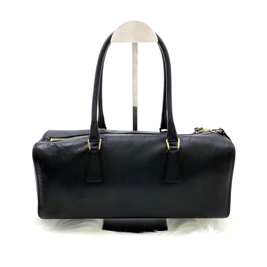 PRADA プラダ BR0487 サフィアーノスポーツレザー 黒 ミニボストン